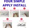 Wall Stickers, Kids Wall Stickers, (Easy to Install), Wall Decals Quotes Inspirational Boys Girls Baby Living Room Bedrooms Nursery Office Teens Words Signs Home Art Decor Vinyl